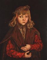 Lucas il Vecchio Cranach - A Prince of Saxony